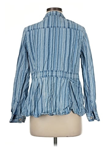DG^2 by Diane Gilman Long Sleeve Button-Down Shirt (view 2)