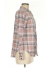 Eden & Olivia 100% Polyester Plaid Brown Long Sleeve Blouse Size M - photo 4