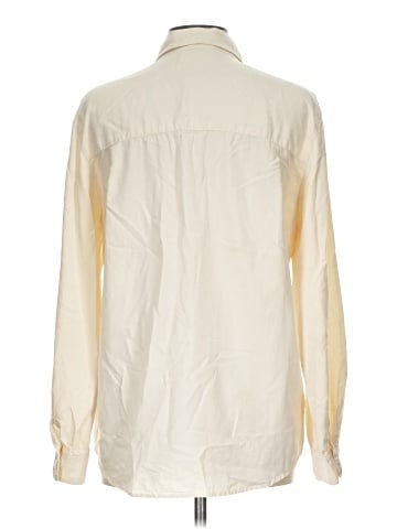 Liz Claiborne Collection Long Sleeve Silk Top (view 2)