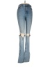 Zara Hearts Blue Jeans Size 6 - photo 1
