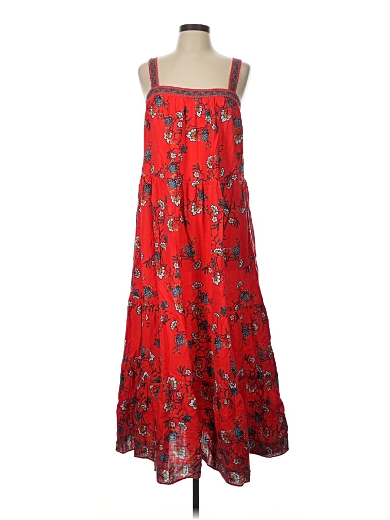 Pre-owned Max Studio Casual Dress In Red