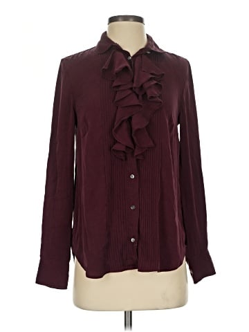 J.Crew Long Sleeve Silk Top (view 1)