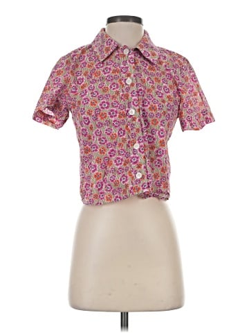 Liberty Art Fabrics for J.Crew Short Sleeve Blouse (view 1)