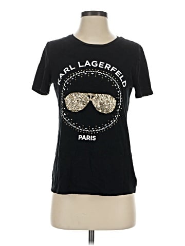 Karl Lagerfeld Paris Short Sleeve T-Shirt (view 1)