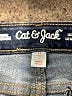 Cat & Jack Hearts Blue Jeans Size 12 - photo 3