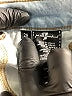 7 For All Mankind Hearts Blue Jeans Size 28 waist - photo 7