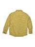 Zara Kids Solid Yellow Long Sleeve Button-Down Shirt Size 6 - photo 2