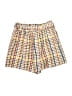 Ann Taylor LOFT Checkered-gingham Yellow Shorts Size XS - photo 2