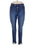 Maurices Solid Blue Jeans Size 16WL - photo 1