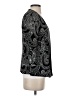 Alex Evenings Paisley Silver Blazer Size S - photo 4