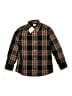 Crewcuts Outlet Plaid Green Long Sleeve Button-Down Shirt Size 8 - photo 1