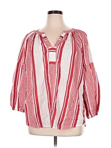 Chelsea & Theodore 3/4 Sleeve Blouse (view 1)