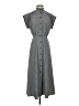 Calvin Klein Houndstooth Gray Casual Dress Size 2 - photo 1