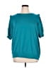 Torrid Teal Short Sleeve Top Size 2X Plus (2) - photo 1