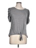 Fortune + Ivy Gray Short Sleeve Top Size L - photo 1