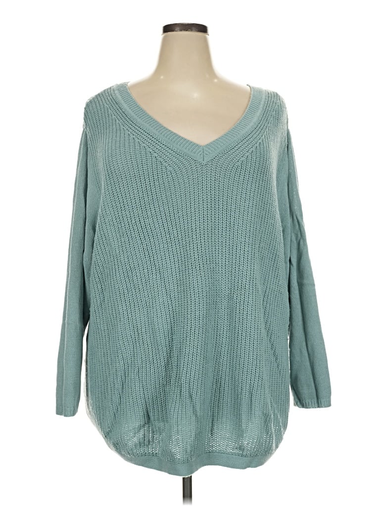 Pre-owned Rd Style Pullover Sweater In Teal