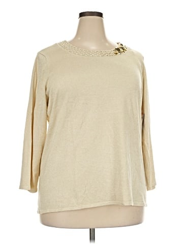 Jones New York Collection 3/4 Sleeve Top (view 1)