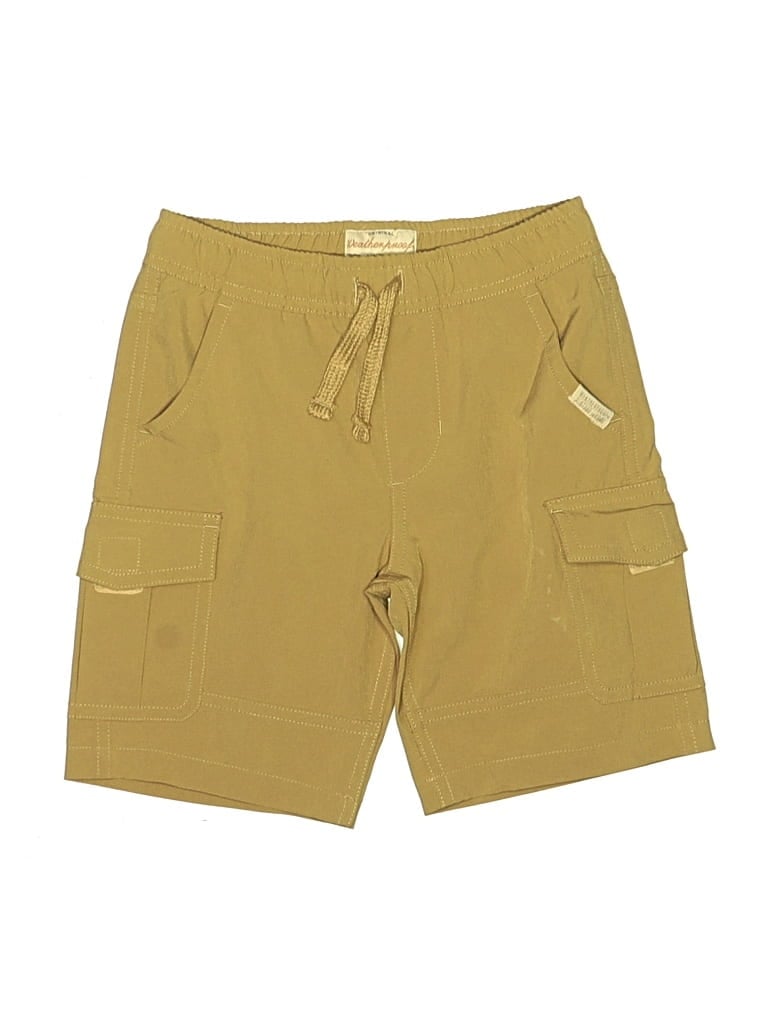Pre-owned Weatherproof Kids' Cargo Shorts In Yellow