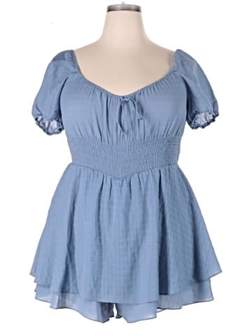 City Triangles Romper (view 1)