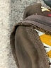 Glam 100% Silk Print Brown Silk Skirt Size M - photo 5