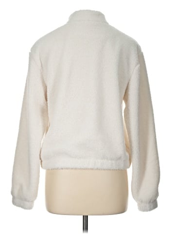 Knitted & Knotted Faux Fur Jacket (view 2)