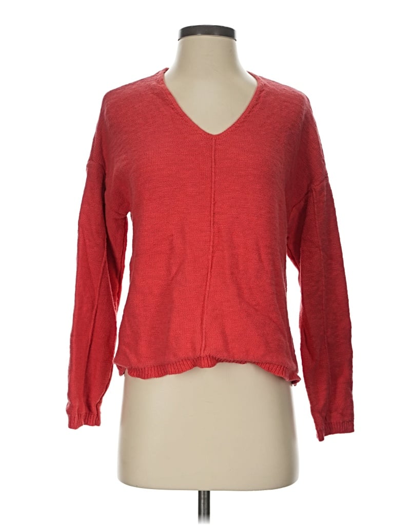 Pre-owned Sanctuary Cardigan Sweater In Red