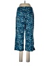 Valerie Stevens Animal Print Blue Casual Pants Size 10 - photo 2