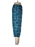 Valerie Stevens Animal Print Blue Casual Pants Size 10 - photo 4