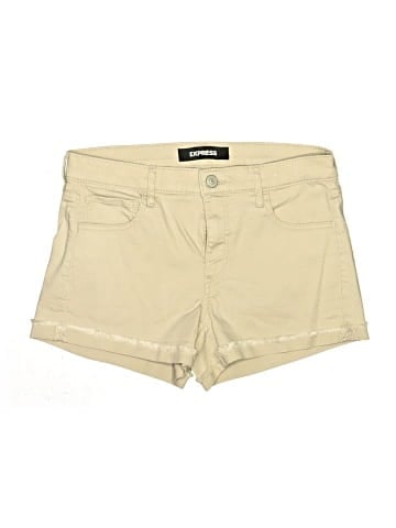 Express Khaki Shorts (view 1)