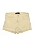 Express Solid Gold Khaki Shorts Size 10 - photo 1