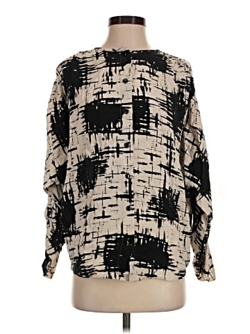 St. John Long Sleeve Silk Top (view 1)