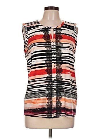 Karl Lagerfeld Paris Sleeveless Blouse (view 1)