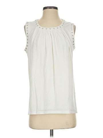 Karl Lagerfeld Paris Sleeveless Blouse (view 1)
