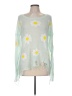 Wildfox Floral Green Pullover Sweater Size Med (2 or M) - photo 1