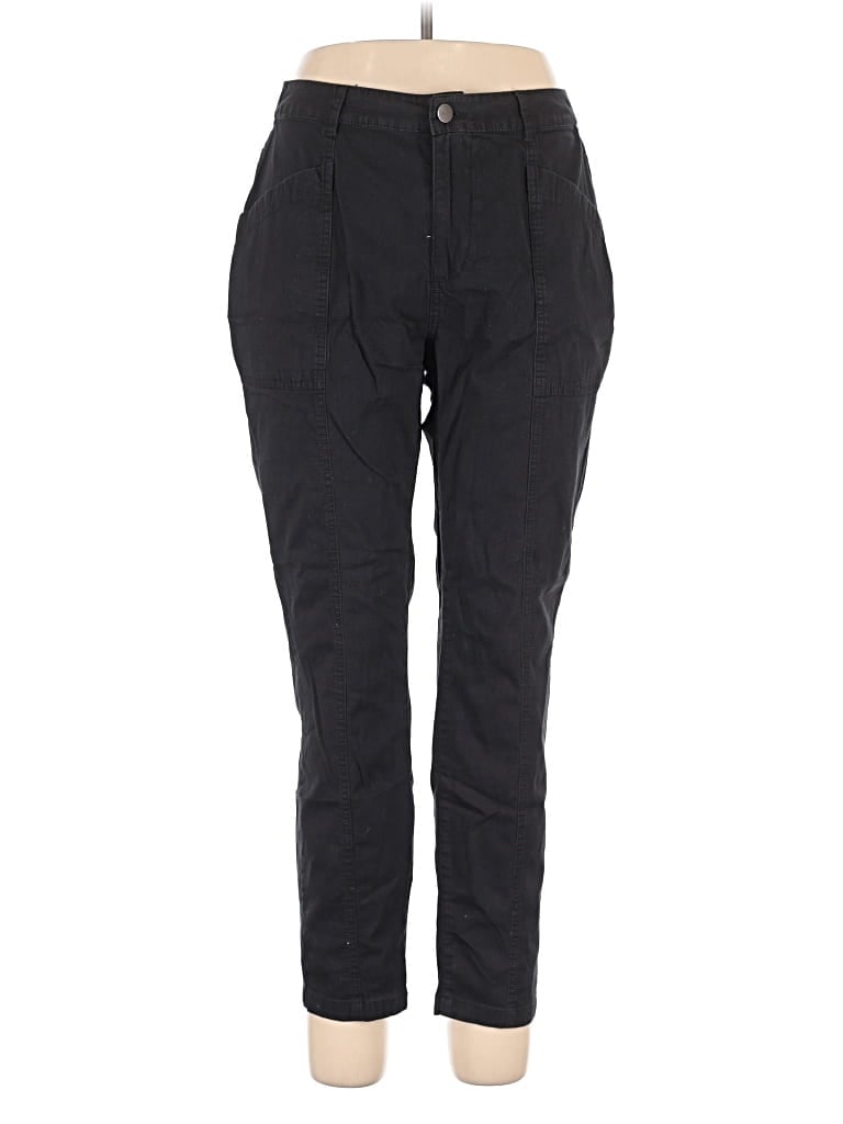 Pre-owned Pact Casual Pants In Black