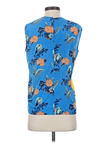 Diane von Furstenberg Sleeveless Silk Top (view 2)