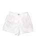 Talbots 100% Linen Solid White Shorts Size M - photo 1