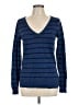 Mossimo Stripes Blue Pullover Sweater Size M - photo 1