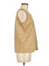 Bob Mackie Tan Sleeveless Top Size L - photo 4