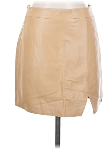 Lita By Ciara Leather Skirt (view 1)