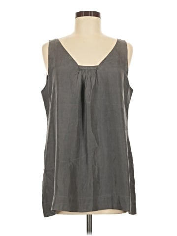 Eileen Fisher Sleeveless Silk Top (view 1)
