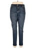 Nine West Solid Blue Jeans Size 14 - photo 1