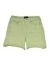 NYDJ Solid Green Khaki Shorts Size 0 - photo 1