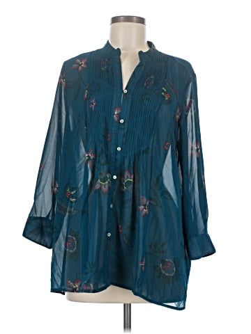 Fever 3/4 Sleeve Blouse (view 1)