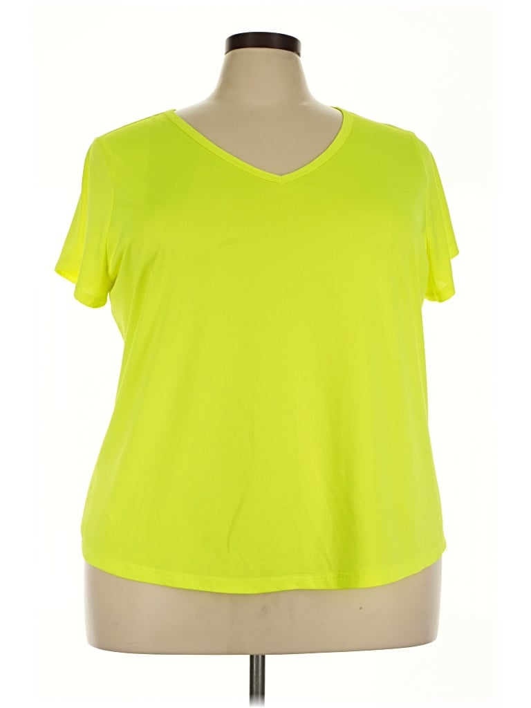 Pre-owned Xersion Active T-shirt In Green