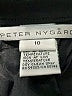 Peter Nygard Solid Black Formal Skirt Size 10 - photo 4