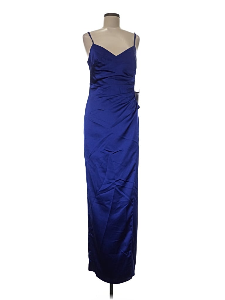 Pre-owned Xscape Cocktail Dress In Blue