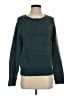 Lou & Grey Solid Teal Pullover Sweater Size XS - photo 1