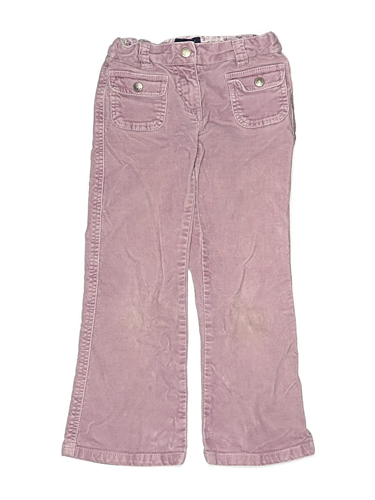 Pre-owned Mini Boden Kids' Casual Pants In Purple