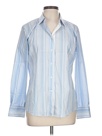 Faconnable Long Sleeve Button-Down Shirt (view 1)